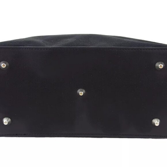 pierre cardin tote bag P motif pattern canvas Authentic Used L3542 - Picture 5 of 9